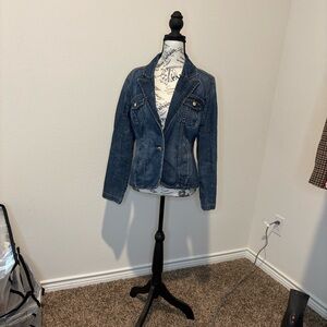 Gloria Vanderbilt Blue Denim Jacket